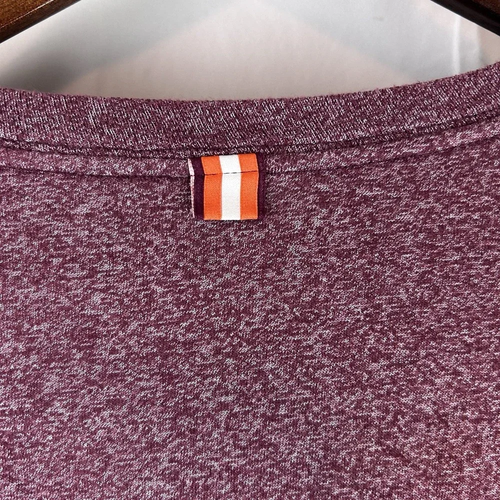 Nike Dri-Fit Virginia Tech Hokies Mens Long‎ Sleeve Shirt XL Athletic Cut *READ*